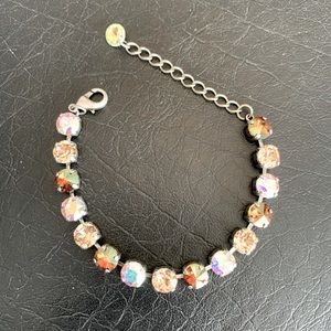 Multi-color stone bracelet